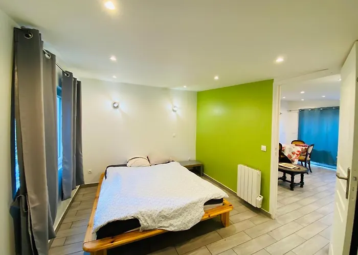 公寓 Appt F2 Bis Entiere Avec Parking A Jardin Des Plantes, 鲁昂